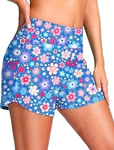 Женские купальные шорты G Gradual, высокая талия, контроль живота, 10 см, с карманом для мелочей 10023159