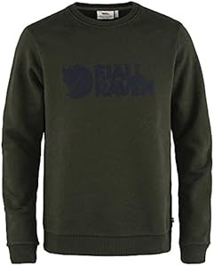 Лонгслив Fjallraven с логотипом из 100% органического хлопка и принтом на груди для повседневной носки 11276141