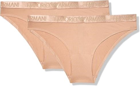 Комплект из 2 брифов Emporio Armani из микрофибры, 85% полиамид, 15% эластан 11297555