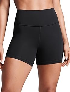 Женские спортивные велосипедки CRZ YOGA Butterbreeze с высокой талией, 10 см, для тренировок и бега 11270194