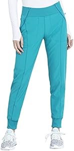 Женские джоггеры Infinity с регулировкой высоты пояса, 5 карманами, влагоотталкивающим и 360° эластичным материалом - CK110A, L, тёмно-голубые 11257919