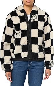 Hugo Boss Женская удобная куртка-бомбер Teddy от HUGO из 100% полиэстера, только химчистка 11255271