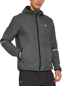 Легкая вязаная беговая куртка Baleaf с карманами на молнии, без подкладки, размер XXXL 11295075