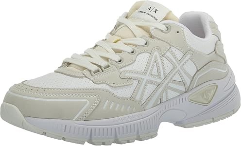 A|X Armani Exchange Мужские кроссовки A|X Armani Exchange с массивным дизайном и логотипами на шнуровке 11283850