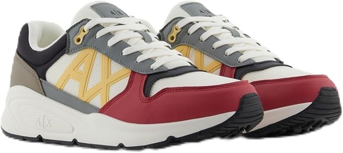 Мужские кроссовки A|X Armani Exchange Bronx с ярким логотипом и шнуровкой 11304685