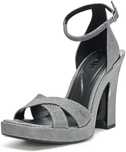 Стильные женские босоножки DKNY Linda с ремешком на щиколотке и амортизирующей стелькой для ежедневного комфорта 11290769