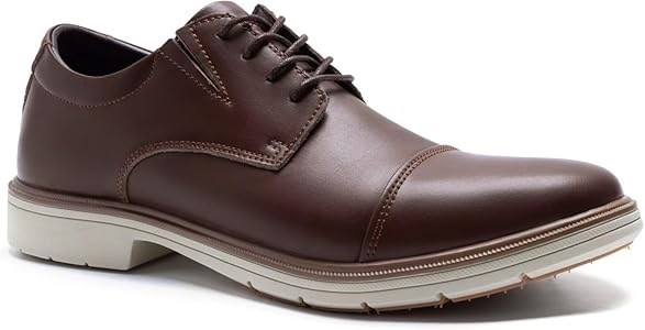 OrthoComfoot Ортопедические кожаные деловые туфли с поддержкой свода стопы и анальгетическим эффектом 11281686