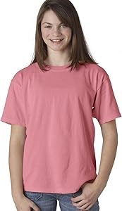 Comfort Colors Молодёжный лонгслив Chouinard 9018 из 100% кольцевого хлопка, цвет кранчберри, размер X-Large 11300342