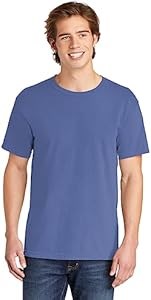 Женская хлопковая футболка Comfort Colors C1717 с короткими рукавами, окрашенная в персиковый цвет, размер S 11260415