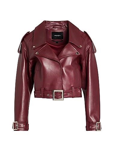 Кожаная куртка Einsley из 100% овечьей кожи, размер S, стильный выбор от Retrofete 11029419