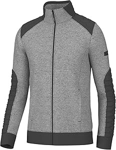 Мужская водоотталкивающая гибридная флисовая куртка HUK для рыбалки с молнией, 94% полиэстер 11292762