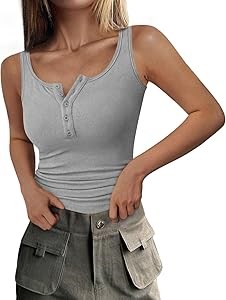 Женский летний топ PRETTYGARDEN 2025, облегающий, без рукавов, из рибаны, с пуговицами 11244352