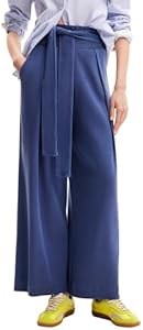 Женские трикотажные брюки Desigual с высокой эластичной талией и карманами 11254983