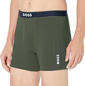 Женские хлопковые боксёры BOSS с логотипом, 95% хлопка, удобная посадка 11295755