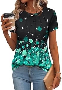 Женская туника Zeagoo на лето с короткими рукавами, 95% полиэстер и 5% спандекс, цветочный узор, размер XXL 11308509