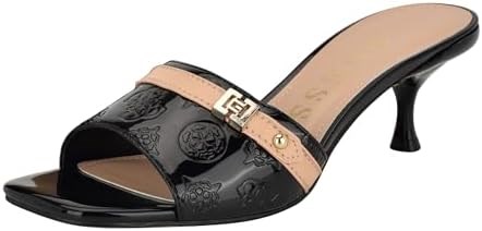 Женские сандалии на каблуке Guess PEOMIT с открытым носком и высотой каблука 5,8 см 11297755