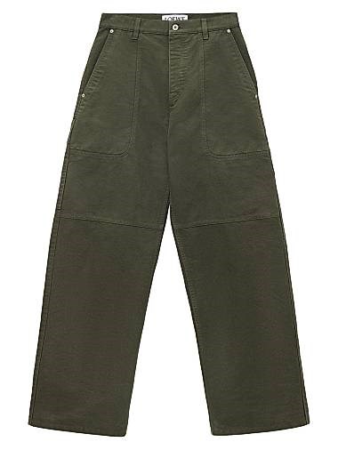 Прямые карго-брюки из 100% хлопка с карманами Loewe, Италия 11024510