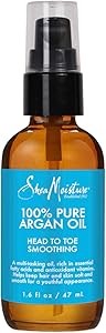 SheaMoisture Многофункциональное масло для гладкости волос и кожи с 100% чистым аргановым маслом, 47 мл 11293275