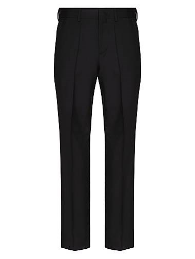 Штаны Valentino Garavani из мохеровой шерсти с облегающим кроем и карманами, изготовленные в Италии 11011378