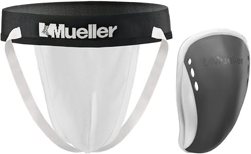 Mueller Мужское спортивное поддерживающее нижнее белье с чашкой Flex Shield, удобное и дышащее 11242243