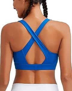 Спортивный бюстгальтер для бега с высокой поддержкой и встроенными вставками Running Girl, 75% нейлон и 25% спандекс 11246642