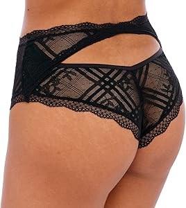 Женские бразильские трусы с высокой талией и кружевом геометрического цветочного узора Freya Fatale 11289730