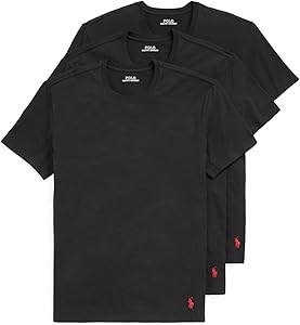 Мужские майки POLO RALPH LAUREN 4D Flex с охлаждающей вентиляцией, из хлопка, модные, в упаковке 3 шт. 11269009