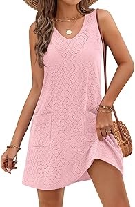 Летнее платье-корсет Merokeety для женщин без рукавов, мини-платье с V-образным вырезом и ажурными элементами 11251696