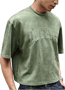 Мужская обрезная футболка с графическим принтом и коротким рукавом от Gorglitter, идеально подходит для активного отдыха 11309804