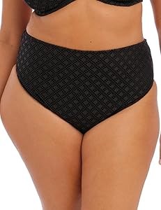 Купальник-бикини Elomi Bazaruto с удобной посадкой, полным покрытием и текстурированной отделкой, размеры 14-26 11298273