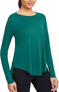 Лонгслив Baleaf для женщин с УФ-защитой UPF 50+, свободного кроя, размеры S-3XL, идеален для активного отдыха 11281418