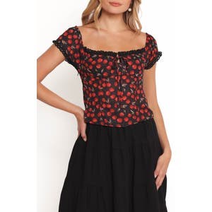 Petal &amp, Pup Топ-бюстье Wello с квадратным вырезом, эластичной задней частью в корпусе и скрытой молнией 10041868