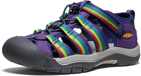 Keen Детские водонепроницаемые сандалии из полиэстера с закрытым носком и регулируемой застежкой, размер до 22 см 11247721