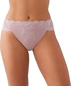 Женские полноразмерные трусы Wacoal Vivid Attraction с кружевной отделкой и сетчатой спинкой, модель 841384 11260556