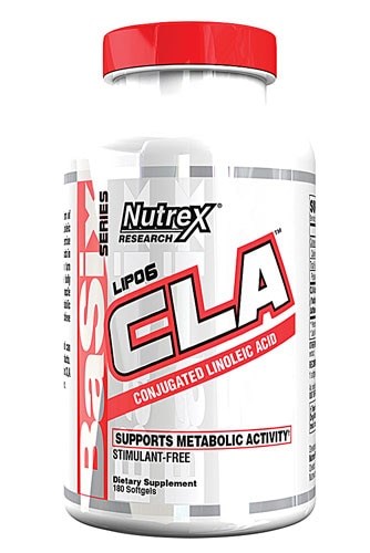 Nutrex Research Lipo-6 CLA — 180 капсул, поддержка метаболизма и увеличение мышечной массы 10053085