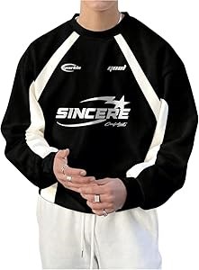 Мужской спортивный лонгслив GORGLITTER с графическим принтом звезды, 100% полиэстер 11298267