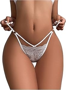 Сексуальные кружевные стринги Milumia с вырезами и низкой талией для комфортного ношения 11300761