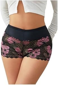 Женские высокие ажурные шорты с кружевом от Soly Hux, полупрозрачные и стильные 11308996