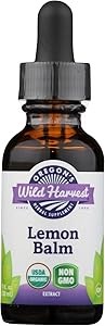 Oregon',s Wild Harvest Органическая настойка мелиссы 1:2 для расслабления и улучшения сна, 30 мл 11283814