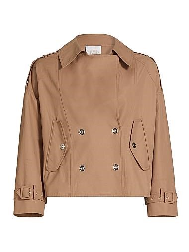 Куртка-косуха из водоотталкивающего хлопка с широким воротником и поясами от бренда Twp, модель Bogie 11023851