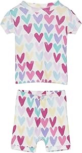 Пижамный комплект GAP для младенцев: хлопок, короткие рукава и шорты, унисекс 11279717