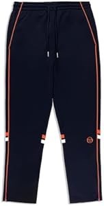 Спортивные брюки Sergio Tacchini Dallas из мягкого трикотажа, 95% полиэстер, 5% спандекс, темно-синего цвета 11312476