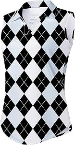 Женская майка для гольфа без рукавов G Gradual с воротником, V-образным вырезом и защитой UPF 50+, лёгкая и быстро сохнущая 10023169