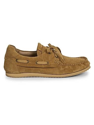 Замшевые ботинки Les Batto от Jacquemus с круглым носком и шнуровкой, сделанные в Италии 11025768