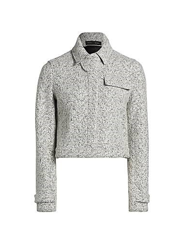 Proenza Schouler Rivers Cotton-Wool Jacquard Jacket 11019824