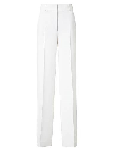 Широкие макси брюки из джерси Chiaro от Akris Punto с двухсторонними карманами и застежкой-молнией 11010644