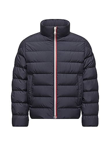 Утеплённая куртка-пуховик для мальчиков от Moncler Serapio, с мягким синтетическим наполнителем, со светоотражающими элементами 11016281