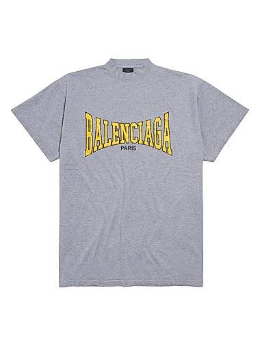 Футболка оверсайз Balenciaga с боксерским принтом, короткими рукавами, 100% хлопок 11027150