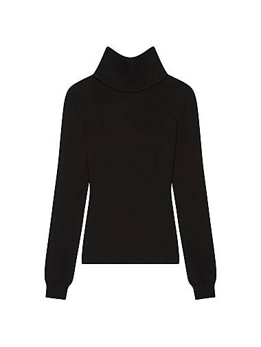 Джемпер Givenchy из кашемира Slim Fit с завязками на спине, длинными рукавами и высоким воротником, произведен в Италии 11020366