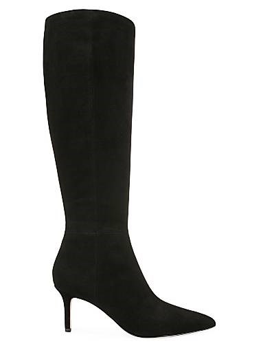 Veronica Beard Замшевые ботинки Lisa на удобном каблуке высотой 70 мм с боковой молнией 11018902